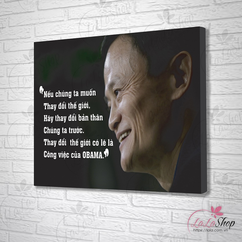 Tranh treo tường hãy thay đổi bản thân chúng ta trước